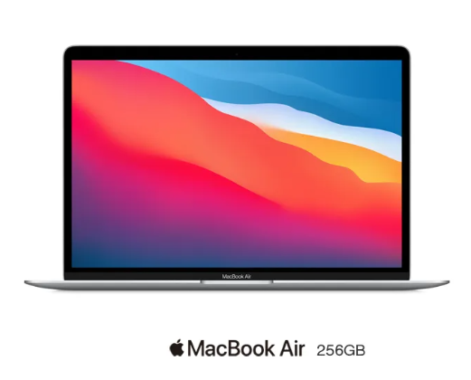 MacBook Air 13 銀色 256GB / Apple M1 晶片 / 8 核心 CPU