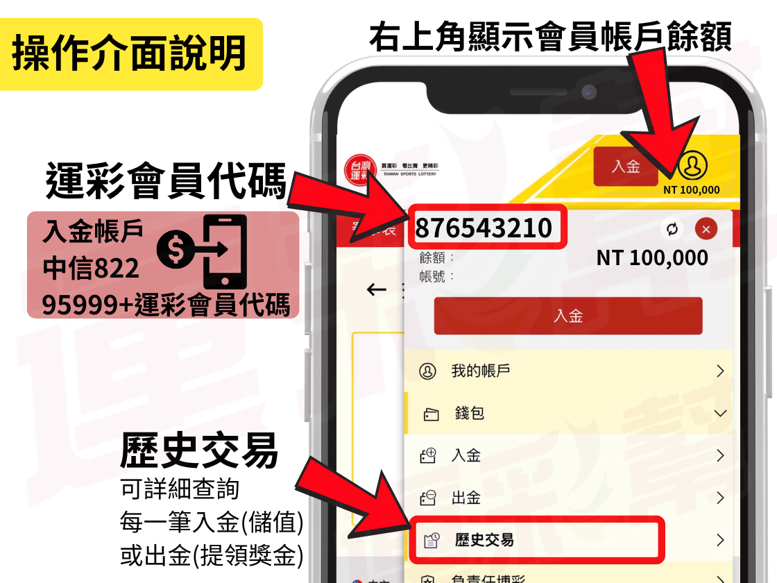 運彩入金