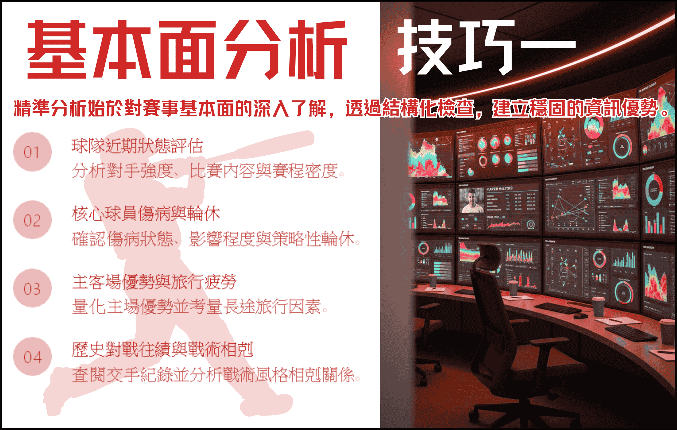 運彩分析技巧一基本面