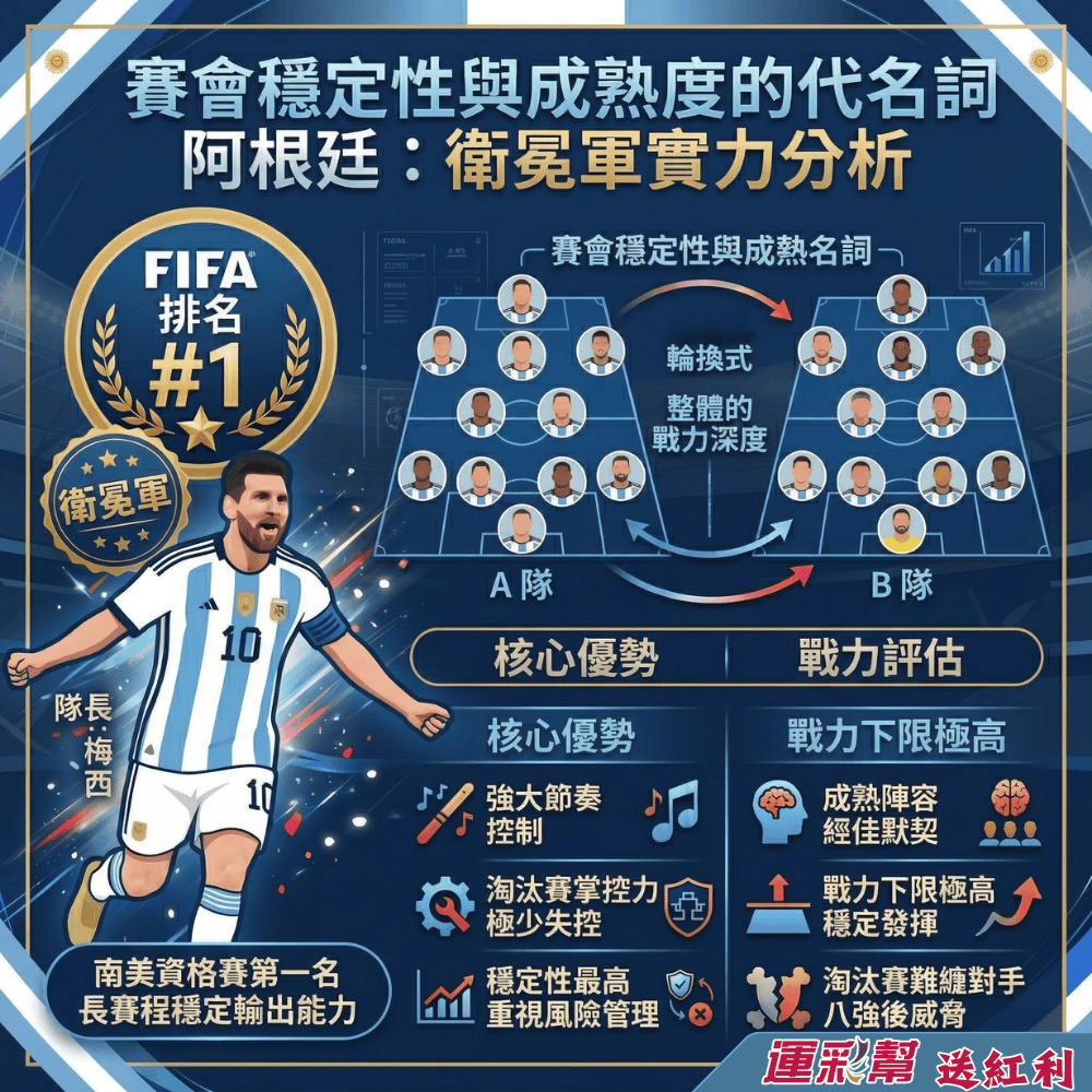 台灣運彩2026世足阿根廷