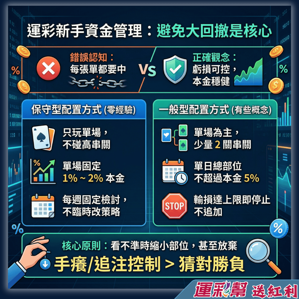 運彩新手資金管理