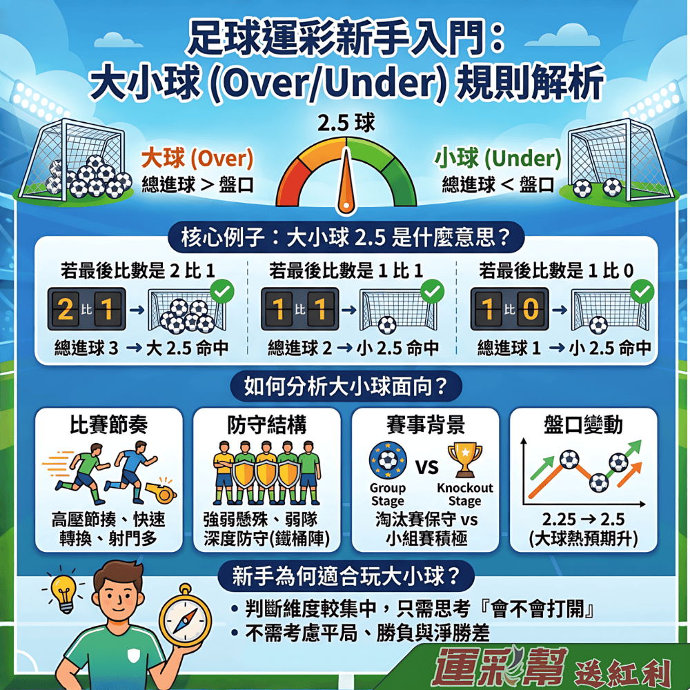 運彩足球大小球
