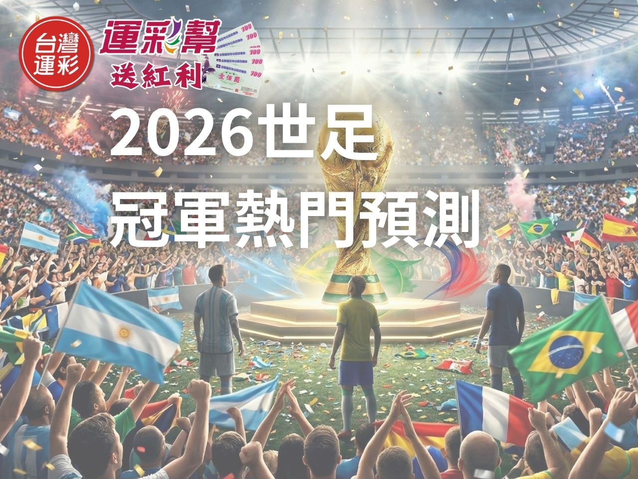 【2026世足冠軍熱門預測】阿根廷、巴西、法國戰力全解析:誰能問鼎大力神盃?